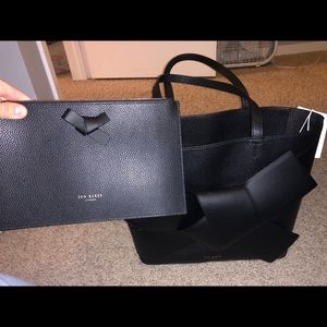 NWT Ted Baker hand back w clutch!